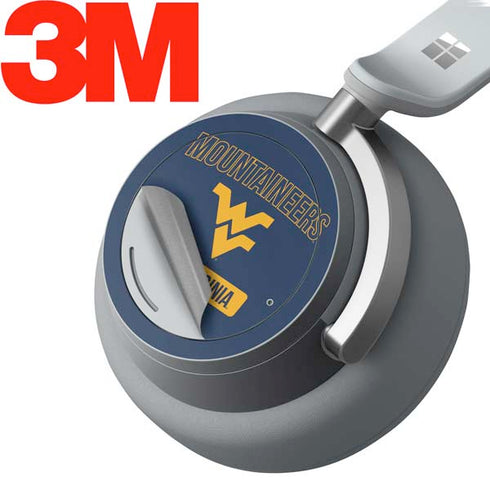 West Virginia University Mountaineers Logo Surface Headphones Skin